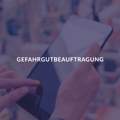 GEFAHRGUTBEAUFTRAGUNG