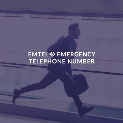 EMTEL ® EMERGENCY TELEPHONE NUMBER